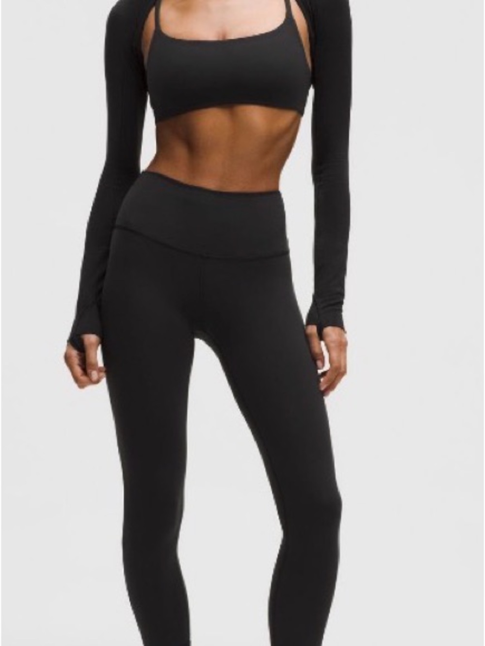 lululemon athletica Black Wunder Train Leggings